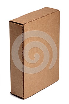 Vertical cardboard box