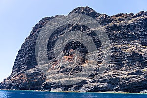 Vertical cliffs Acantilados de Los Gigantes