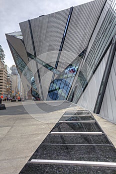 Vertical of The Crystal at the Royal Ontario Museum, Toronto