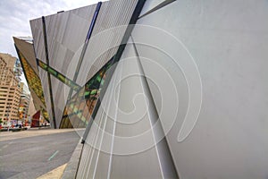 Vertical of The Crystal at the Royal Ontario Museum, Toronto