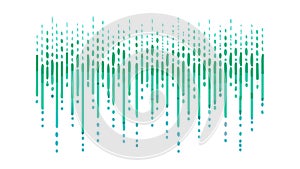Vertical Digital Rain Streams, Abstract Technology Background, vector design Generative AI