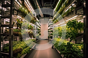 Vertical farming is sustainable agriculture for the food of the future