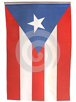 Vertical Flag Puerto Rico Flag