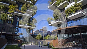 Vertical Forest, Milan, Porta Nuova skyscraper residences, Italy