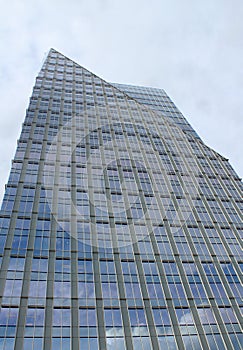 Vertical Glass Office Building