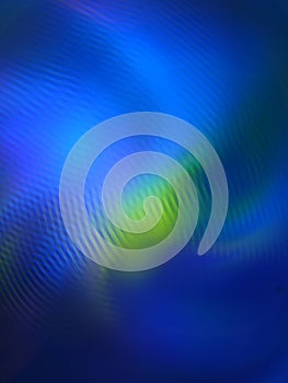 Vertical illustration of staggered refracted mottled light layers with vortex light effects