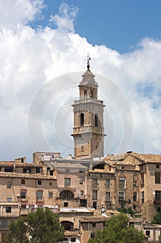 Bell tower of the Church of the Assumption of Bocairent photo