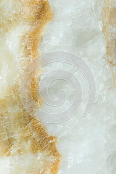 Vertical lightened slices of green marble quartz ice background. Cold calm colors icy background ideal for your design