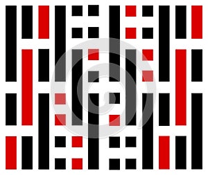 Vertical Linear Sequence Pattern Design