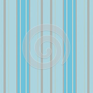 Vertical lines stripe pattern in blue. Vector stripes background fabric texture. Geometric striped line seamless abstract design