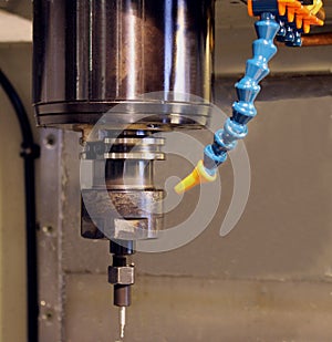 Vertical milling machine photo