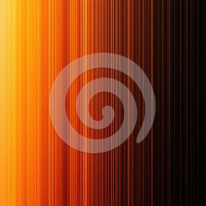 Vertical Orange and Yellow Gradient Stripes Texture abstract background