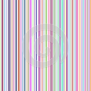 Vertical pastel multicolored stripes background