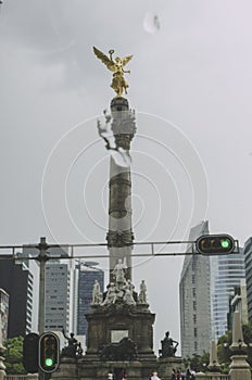 Angel de la Independencia en CD de MÃÂ©xico photo