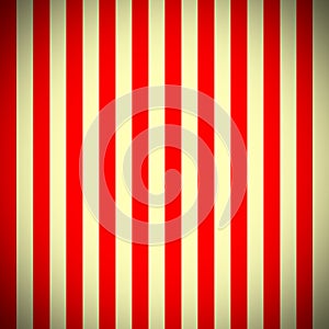 Vertical Red and Beige Stripes Pattern