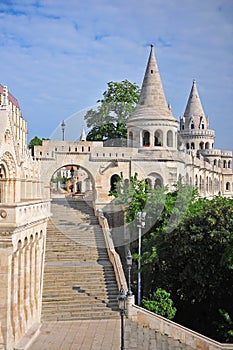 Vertical shot of Fisherman bastion