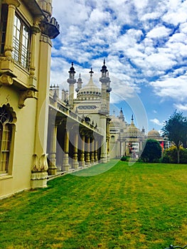 Vertical shot of Royal Pavilion Brighton UK