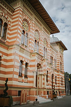 Vertical shot of the Samara Choral Synagogue in Samara, Russia