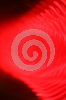 Vertical shot of staggered and refracted light layers-vortex light effects