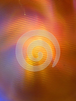 Vertical shot of staggered and refracted light layers vortex light effect