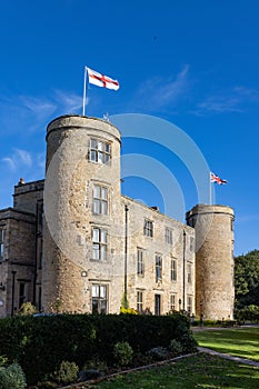 vertical shot of the Walworth Castle Darlington photo