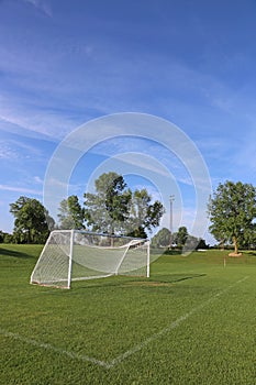 Vertical Soccer Field