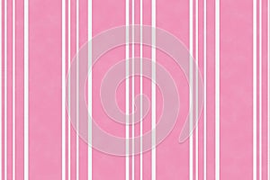 Vertical stripe pattern in pink color tone with paper textured