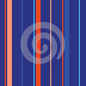 Vertical stripes seamless pattern. Simple vector texture with colorful lines