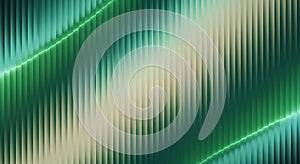 Abstract Green and Beige Vertical Stripes Background