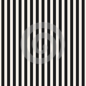 Vertical stripes vector seamless pattern. Black