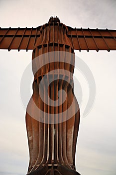 Vertical view of Angel of the North