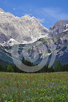 Vertical view of Valgrande, Padola