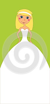 Vertical Wedding Invitation