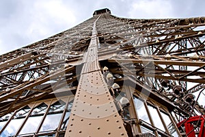 Verticals View of an Eiffel Tower Paris photo
