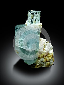 Very aesthetic aquamarine crystal skardu shigar Pakistan photo