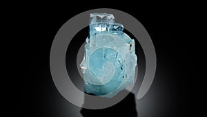 Very aesthetic aquamarine specimen from Nagar Pakistan