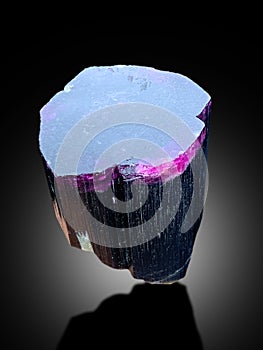 very beautfiul Pink head tourmaline crystal specimen from afghanistan photo