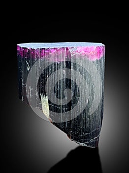 very beautfiul Pink head tourmaline crystal specimen from afghanistan photo