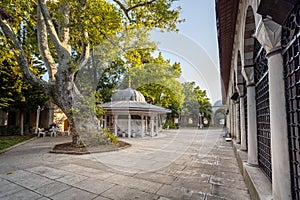 The very beautiful fountain of Atik Valide Mosque