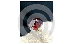 very beautiful jpg image Almandine garnet specimen form Skardu pakistan