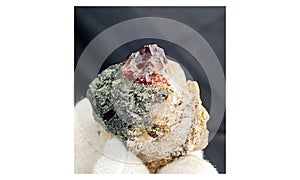 Very Beautiful Zircon jpg image Crystals Specimen from skardu Pakistan
