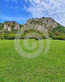 A Very Beautifull Greeny Mountains view