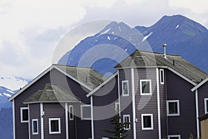 Colorful Homes on the Homer Spit