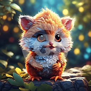 Very Cute Animal Image AI-generated