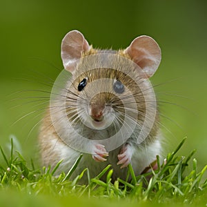 Very cute baby mouse captured in natures wide life