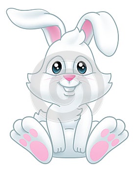 Easter Bunny Rabbit Cartoon photo