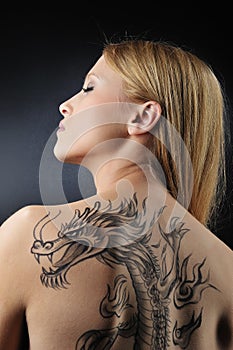 Very dragon tatoo girl