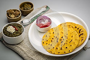 Makki di roti - sarson ka saag photo