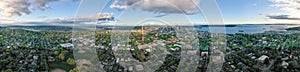 Very High Resolution Panorama of Seattle Downtown and Queen Anne