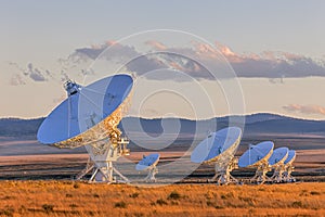 Very Large Array Satellite Dishes